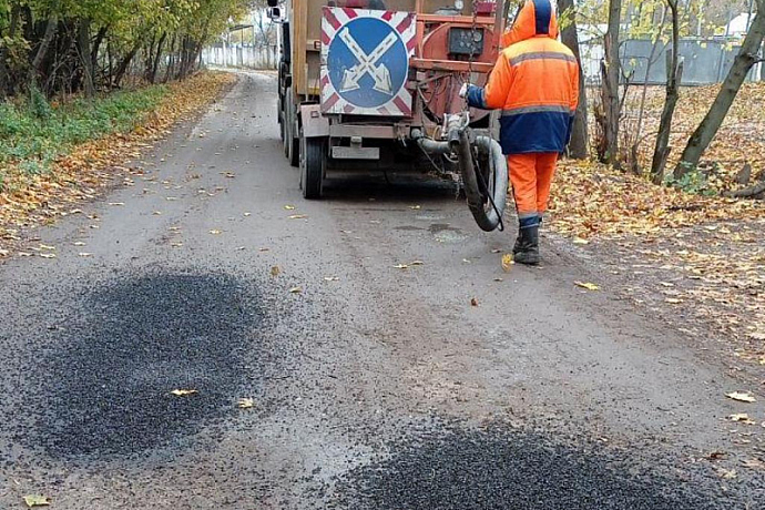 С начала 2022 года в Туле отремонтировали более 60 тысяч квадратных метров дорог