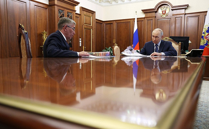 Миляев сообщил президенту Путину о планах продлить Казанскую набережную в Туле