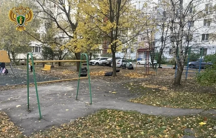 Прокуратура нашла опасные нарушения на детской площадке в Туле
