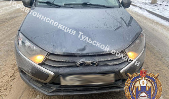 В Киреевске пожилая женщина попала в больницу после ДТП с «Ладой»