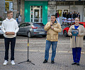 Жители Привокзального района Тулы отметили День города в Болдинском сквере