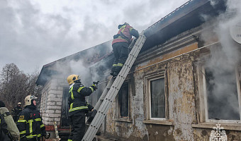 63-летняя женщина погибла в результате пожара в жилом доме в Туле