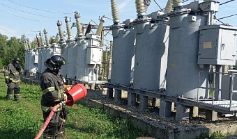 В Тульской области прошли учения по ликвидации условной аварии на энергосистемах