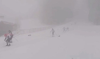 Тульская лыжница сумела финишировать в гонке с массовым завалом участниц в сильнейшую метель