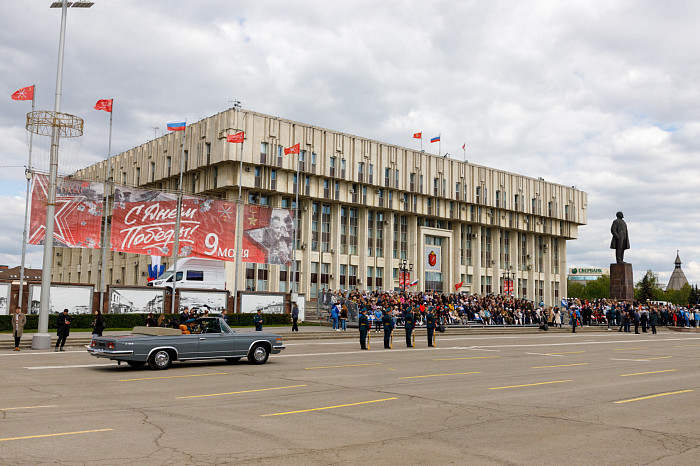 В Туле состоялся военный парад в честь Победы в Великой Отечественной войне