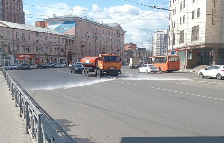 Уборка улиц, вывоз смета и окос газонов продолжатся в Туле 22 мая