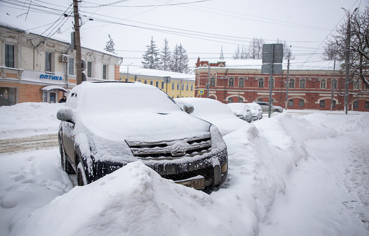 В трех районах Тульской области количество снега в марте превысило норму