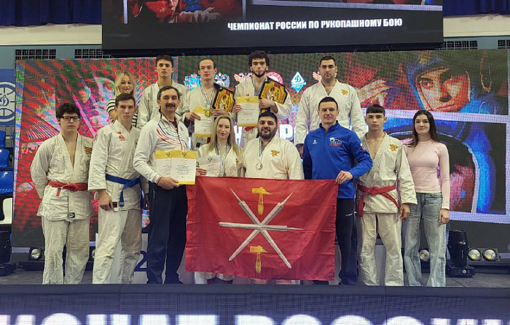 Тульские спортсмены завоевали золото и серебро на чемпионате России по рукопашному бою