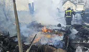 В Тульской области 6 марта потушили три пожара