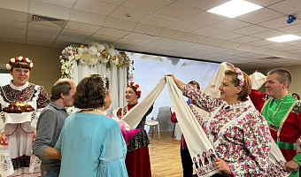 В доме для пожилых в Чернском районе отпраздновали сразу две свадьбы