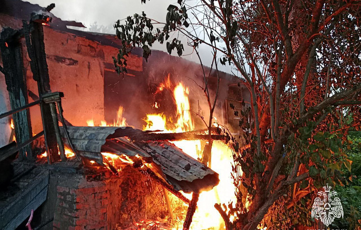 Женщина и ребенок погибли при пожаре в Хрущево