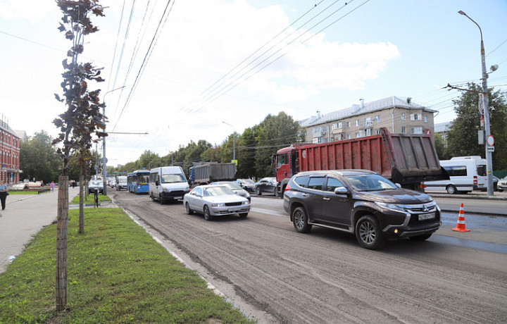 Комплекс «Страж» фиксирует нарушения перевозки сыпучих грузов по улицам Тулы