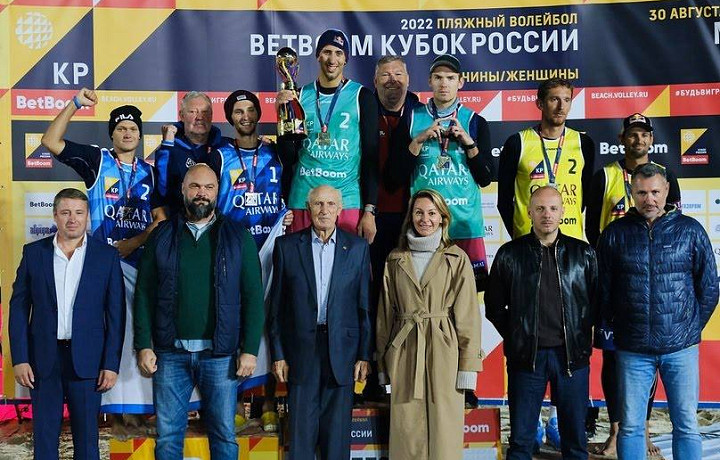 Туляк Алексей Гусев стал серебряным призёром Кубка России по пляжному волейболу