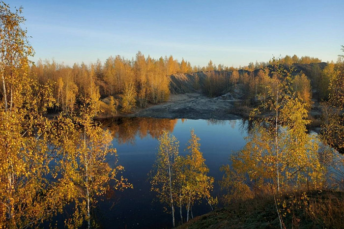 Тульский фотограф поделился красивейшими фото осени в Кимовске