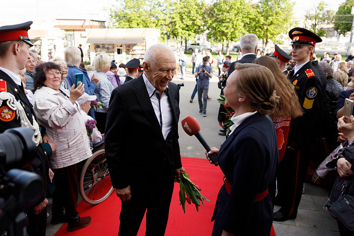 В Туле прошла церемония открытия фестиваля военного кино имени Юрия Озерова