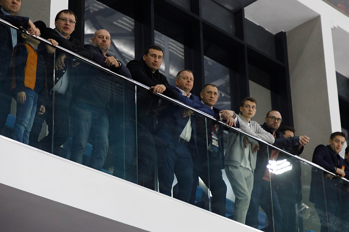 Фоторепортаж: как прошел матч между национальными сборными России и Беларуси