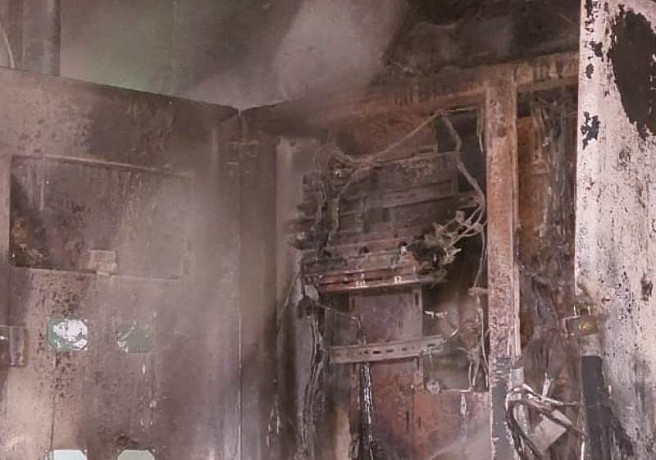 12 человек эвакуировали из-за возгорания электросчетчика на улице Максима Горького в Туле