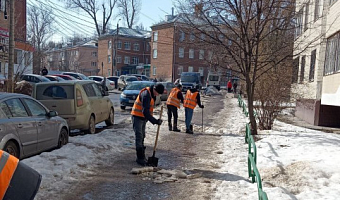 В Туле 22 марта продолжатся уборка улиц и вывоз снега