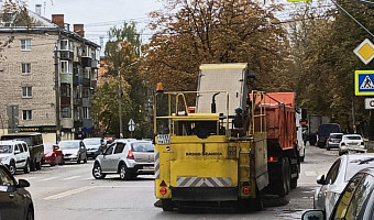 За сутки с улиц Тулы убрали 48 кубометров смета