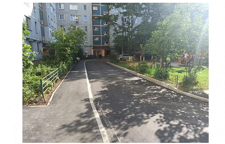 В Туле продолжается благоустройство дворов и общественных пространств