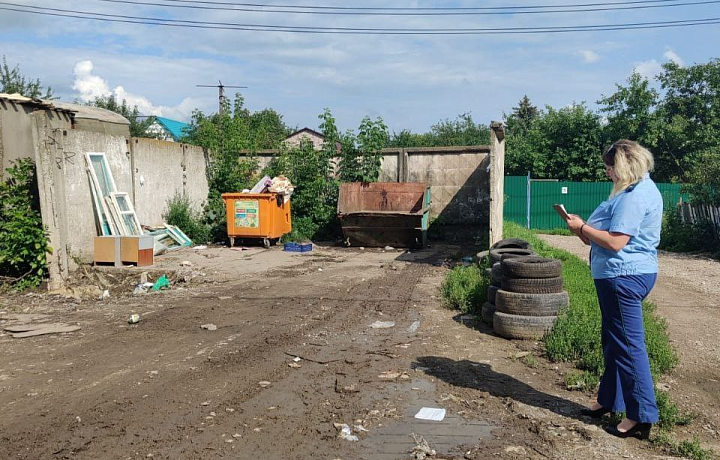 В Донском прокуратура обнаружила несанкционированную свалку