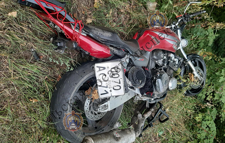 Мотоциклист попал в больницу после ДТП в Киреевском районе