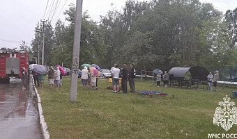 В Тульской области за сутки спасатели потушили пять пожаров