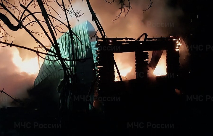 При пожаре в Белевском районе Тульской области погиб пенсионер