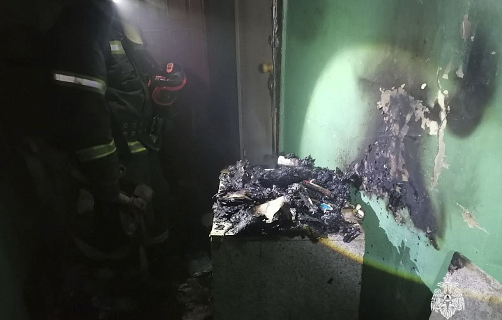 Тульские спасатели потушили два пожара 24 октября