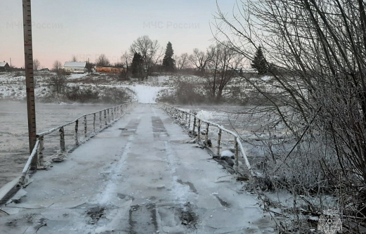 Движение по двум мостам в Тульской области восстановлено после подтопления