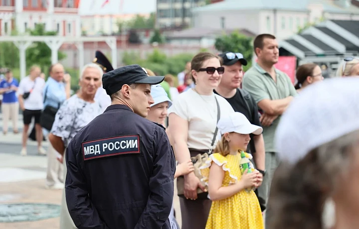 УМВД: празднование Дня России в Туле прошло без происшествий