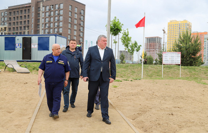 Илья Беспалов проверил готовность зон отдыха к купальному сезону