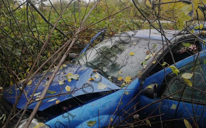 В Тепло-Огаревском районе перевернулся Renault Logan: пострадали четыре человека ﻿