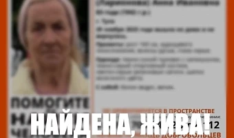 Пропавшую в Туле пенсионерку нашли живой