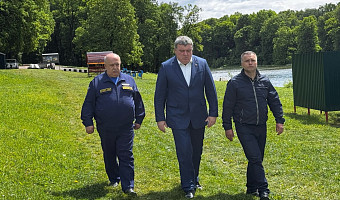 Илья Беспалов проверил готовность зон отдыха к началу купального сезона