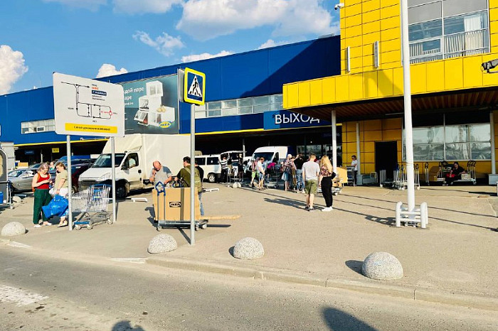 В России прощаются с торговой сетью IKEA