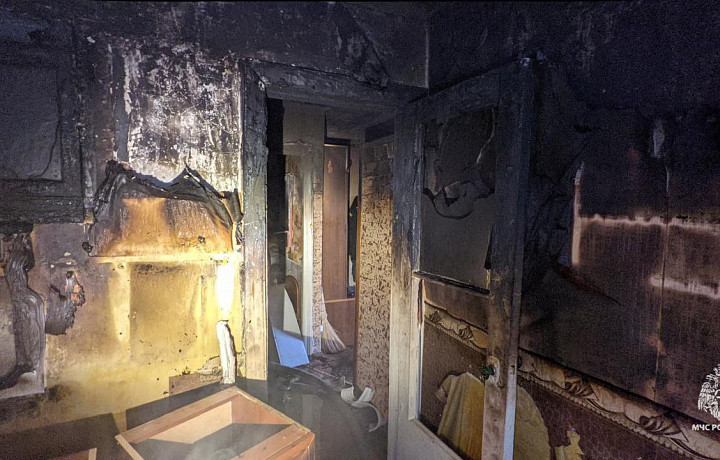 На Косой Горе в Туле при пожаре многоквартирного дома эвакуировали 11 человек