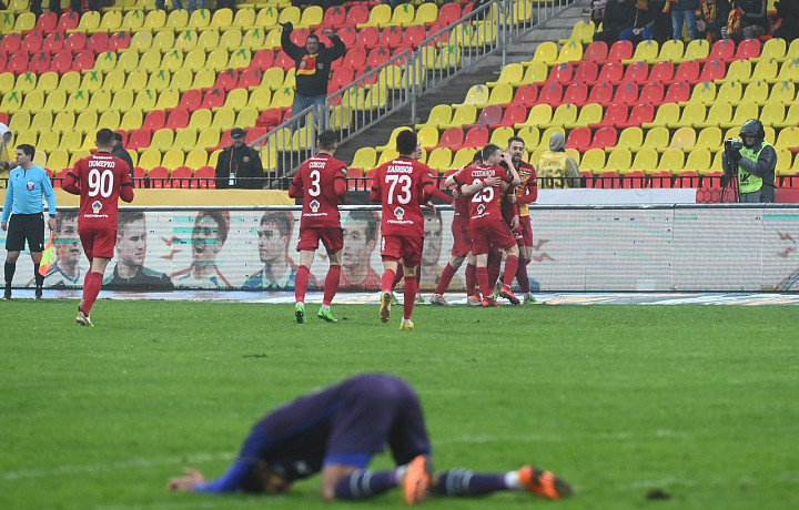 Долгожданная победа тульских футболистов: «Арсенал» обыграл «Уфу» в матче первой лиги