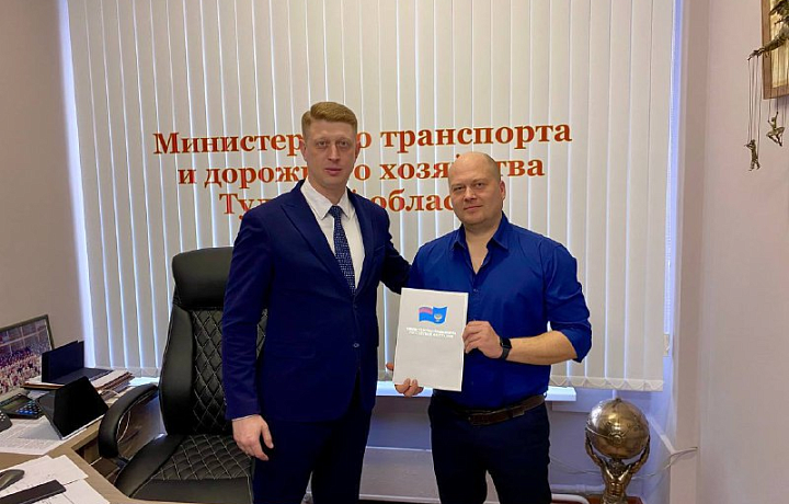 Тульский водитель удостоен благодарности министра транспорта РФ за успехи на Всероссийском конкурсе