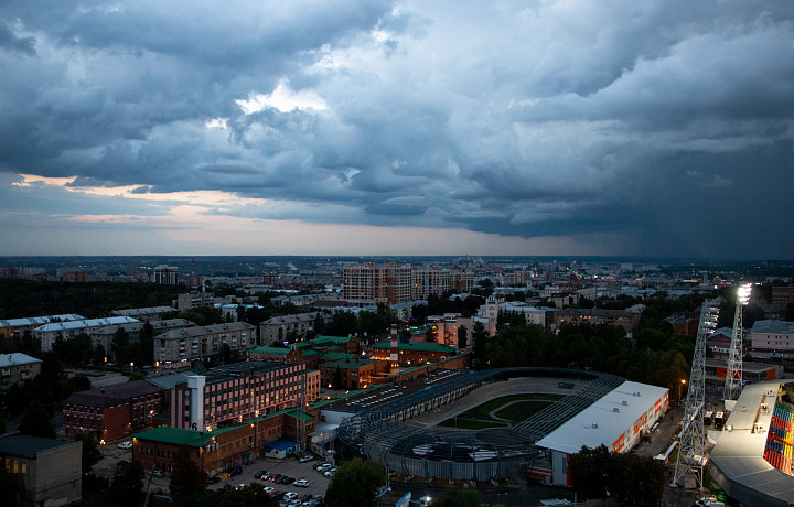 Туляков ждут небольшое похолодание и кратковременные ливни 21 августа