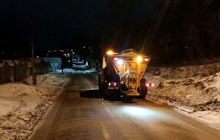 610 кубометров снега вывезли в Туле за сутки
