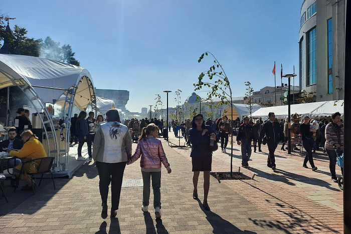 В День города в Туле проходит гастрономический фестиваль - ярмарка «Сделано в Тульской области»