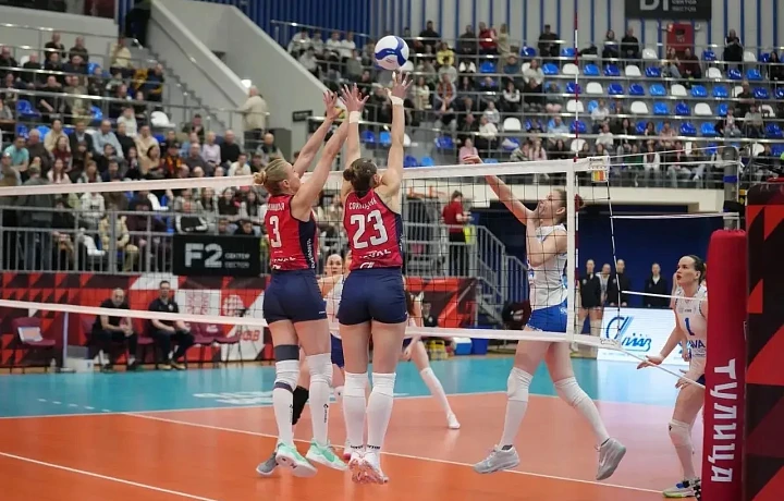 «Тулица» вышла в четвертьфинал Кубка России по волейболу