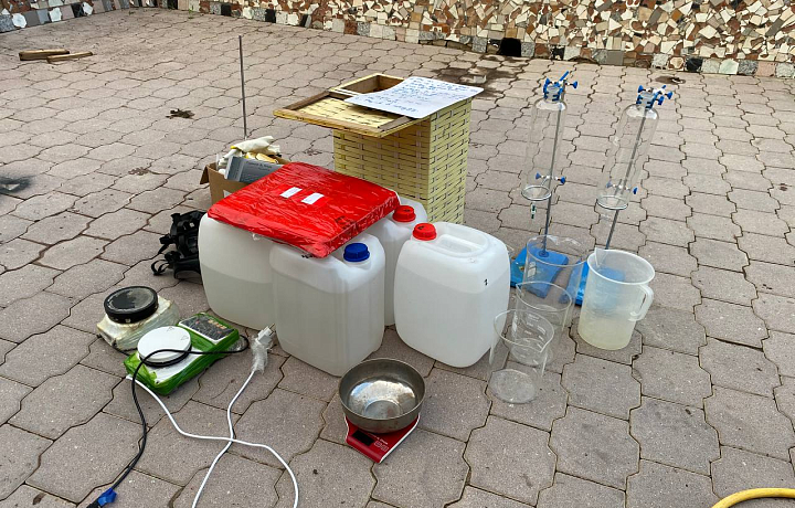 В Ленинском районе Тульской области ликвидирована нарколаборатория