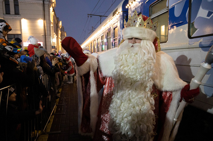 Как туляки встретили Деда Мороза: фоторепортаж