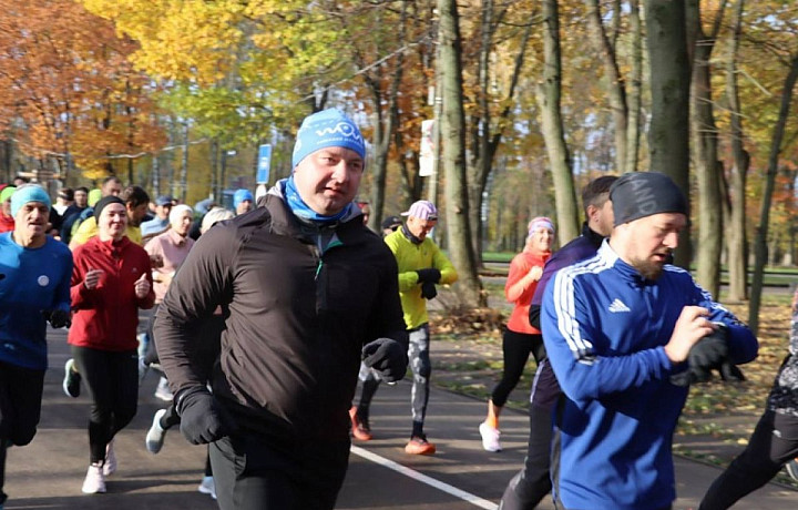 В Тульской области массовым забегом завершили беговой сезон