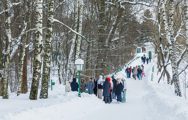 Почти семь тысяч туристов посетили «Ясную Поляну» на новогодних праздниках