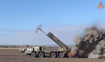 Тульская РСЗО «Смерч» уничтожила украинскую артиллерию в пограничном районе Белгородской области