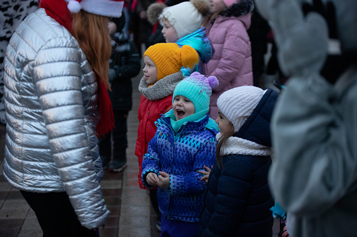 Как туляки встретили Деда Мороза: фоторепортаж