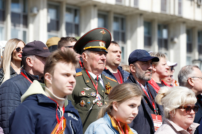 В Туле состоялся военный парад в честь Победы в Великой Отечественной войне